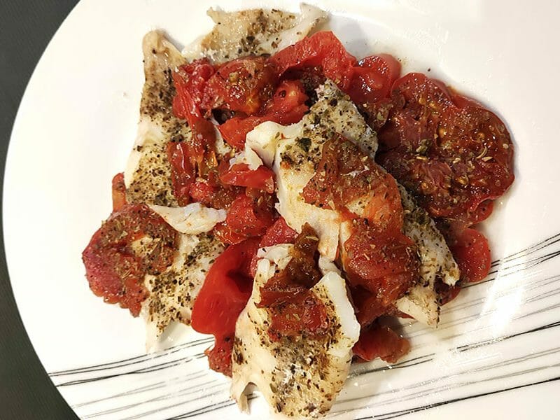 Filets de merlan à la tomate au Thermomix