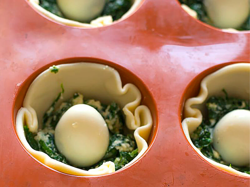 Garnissage des mini tourtes