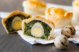 Mini tourtes aux épinards au Thermomix