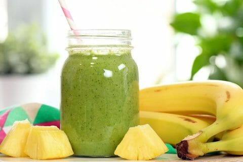 Smoothie ananas épinards