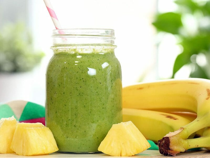 Smoothie ananas épinards au Thermomix