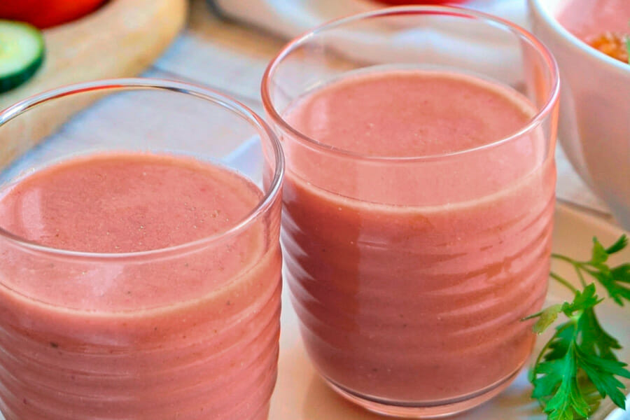 Gaspacho de melon vert au Thermomix Cookomix