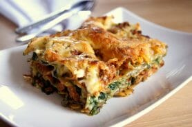 Lasagnes au poulet et aux épinards au Thermomix