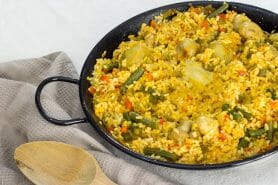 Paella végétarienne au Thermomix