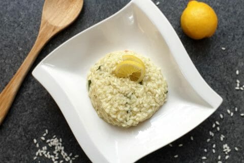 Risotto au citron