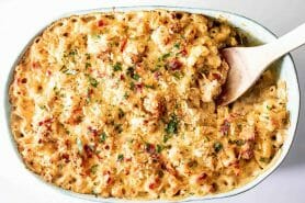 Gratin de macaroni poivrons et chorizo au Thermomix