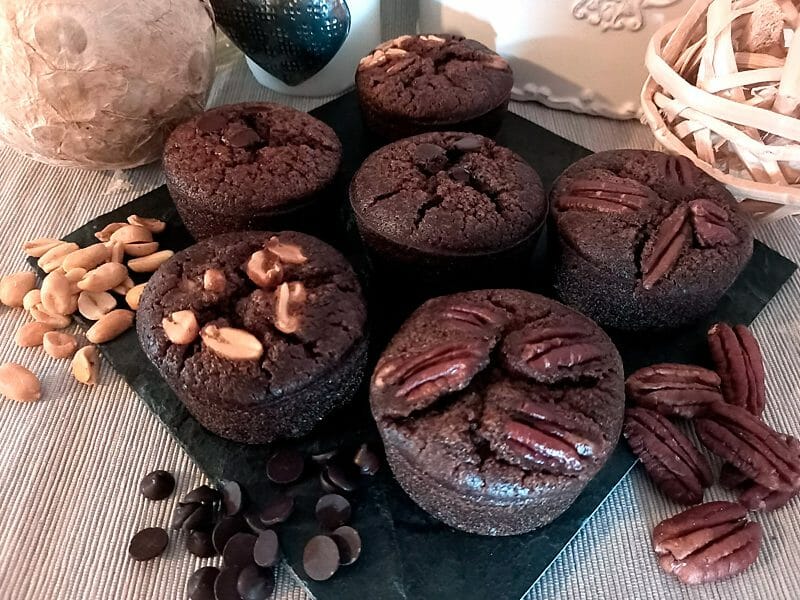 Muffins au chocolat façon Starbucks au Thermomix