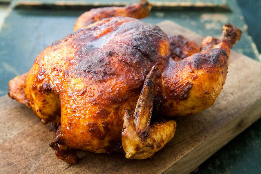 Poulet rôti Pollo a la brasa au Thermomix Cookomix