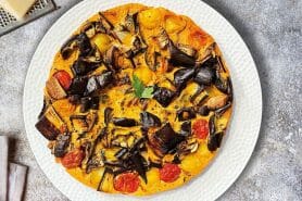 Clafoutis aubergines et tomates au Thermomix