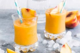 Cocktail nectarines et ananas au Thermomix