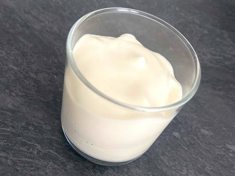 Mousse de pêches blanches au Thermomix