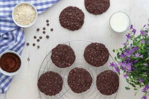 Cookies avoine et chocolat