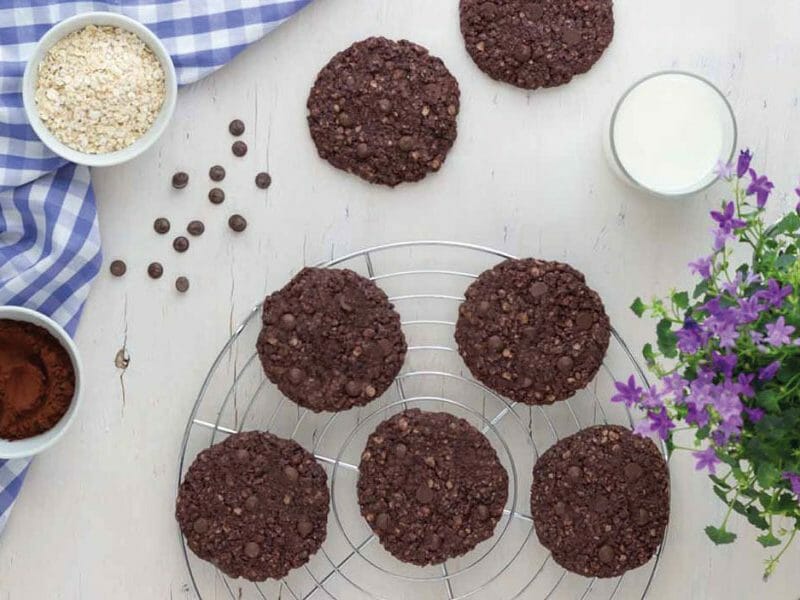 Cookies avoine et chocolat au Thermomix