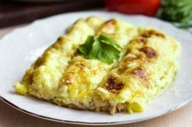 Cannelloni au thon et à la crème de courgettes au Thermomix