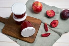 Confiture pommes prunes au Thermomix