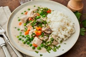 Fricassée de poulet au Thermomix