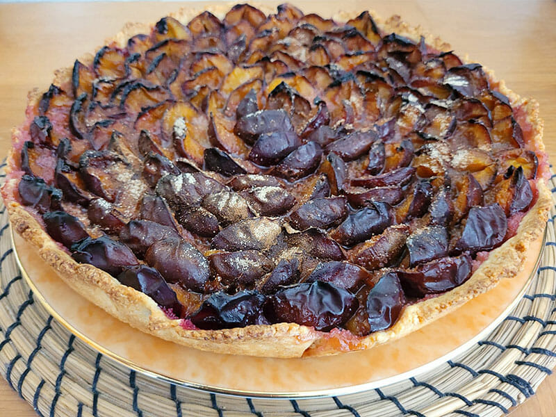 Tarte aux quetsches au Thermomix