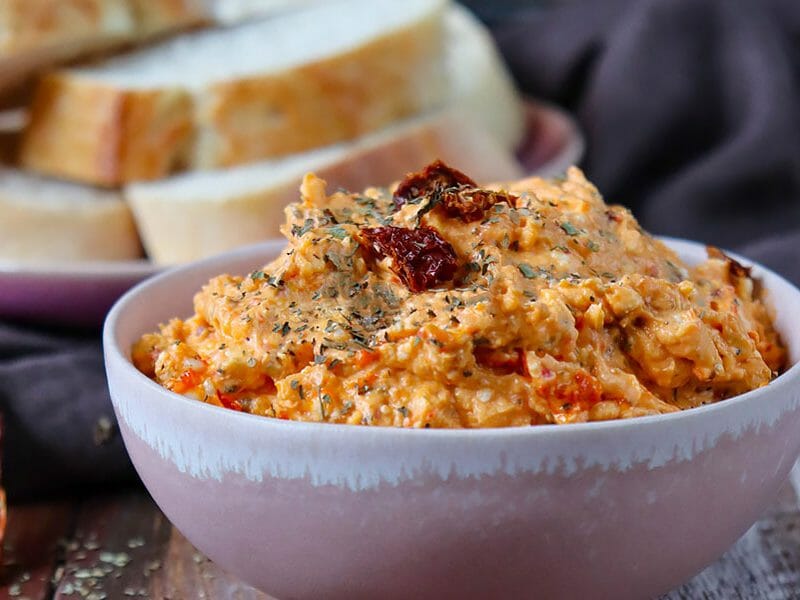 Tartinade feta et tomates séchées au Thermomix