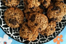Biscuits avoine, banane et chocolat au Thermomix
