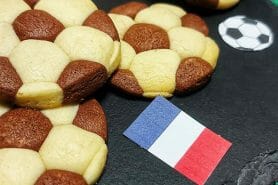Biscuits ballon de foot au Thermomix