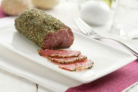 Filet mignon séché aux herbes au Thermomix