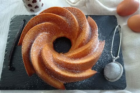 Gâteau vanillé aux jaunes d’oeufs