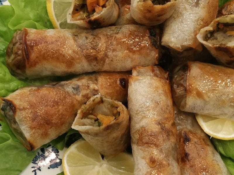 Nems aux légumes au Thermomix