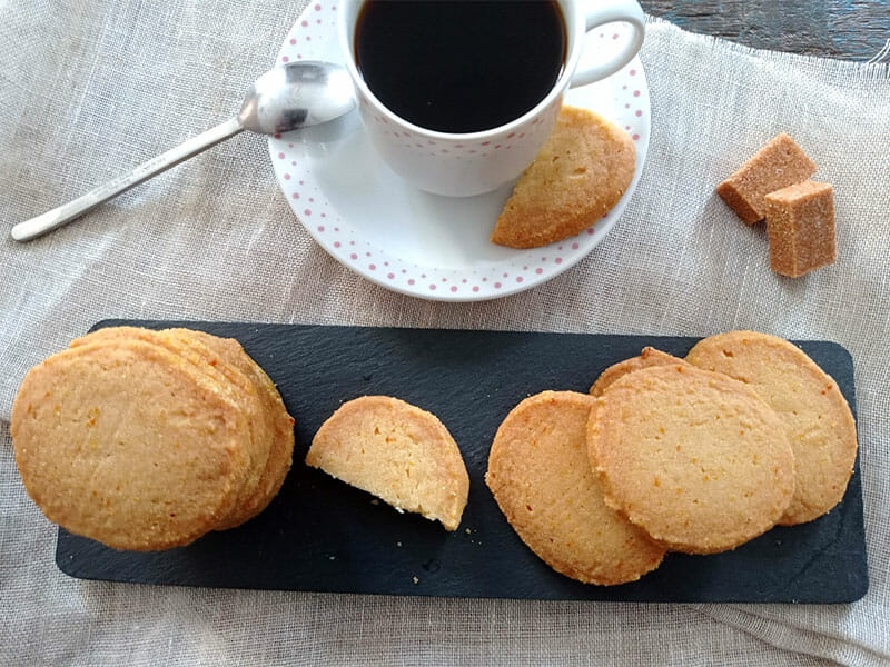 Sablés à l’orange au Thermomix