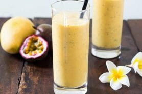 Smoothie fruit de la passion et mangue au Thermomix
