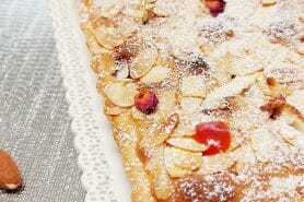 Tarte amandine aux fruits rouges au Thermomix