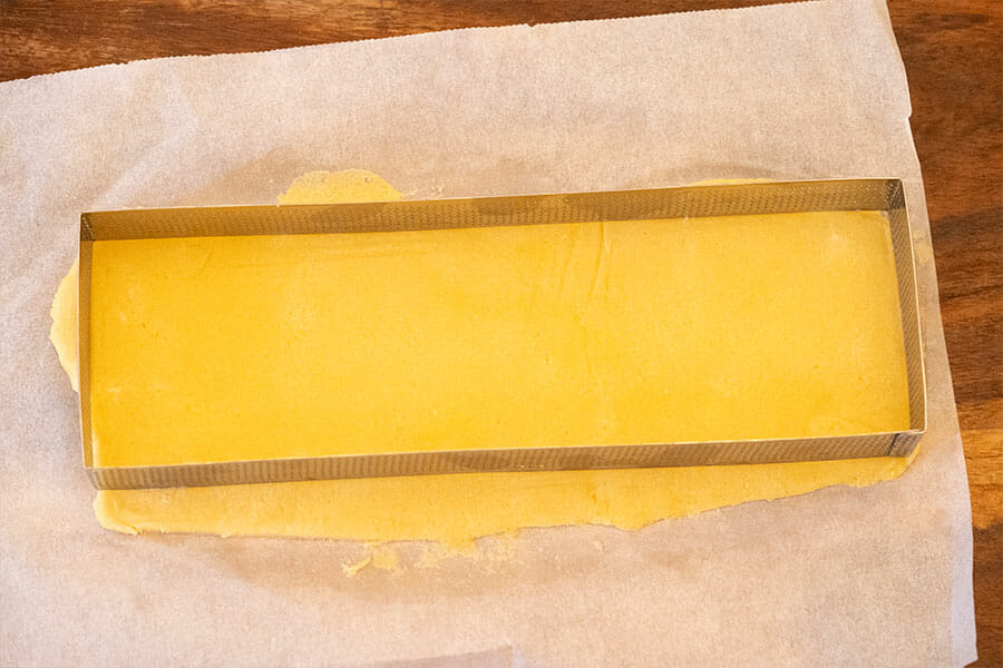 Sablé breton breton avant cuisson