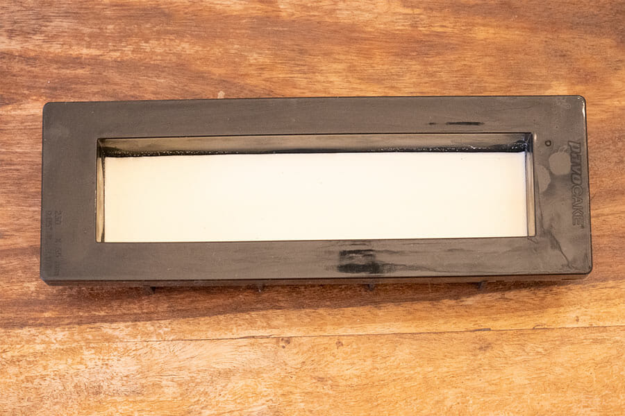 Panna cotta chocolat blanc