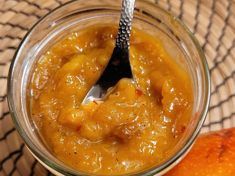 Chutney mangue ananas au Thermomix