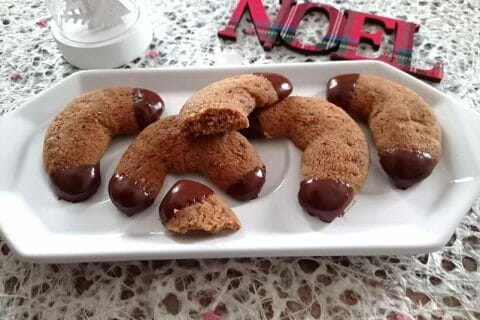 Croissants noisettes et chocolat