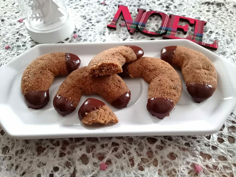 Croissants noisettes et chocolat au Thermomix