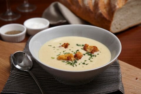 Velouté à l’ail