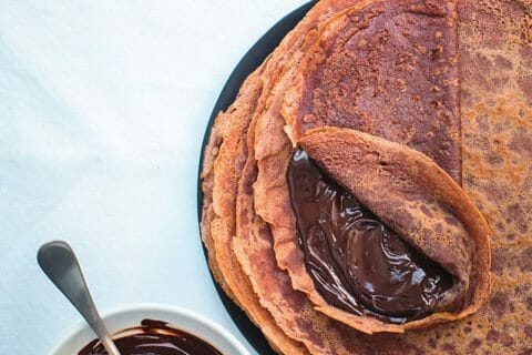 Crêpes au chocolat