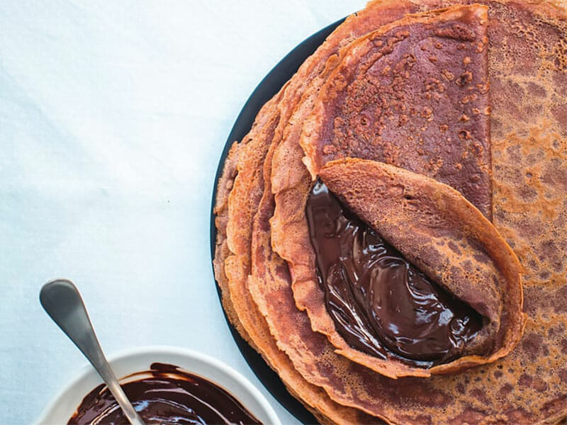 Crêpes au chocolat au Thermomix