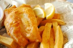 Fish and chips au Thermomix