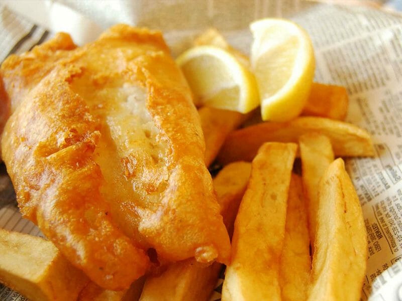 Fish and chips au Thermomix