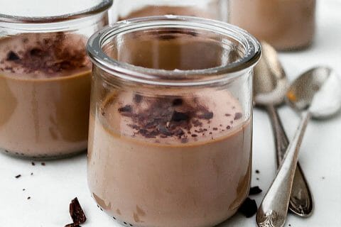 Panna cotta au chocolat