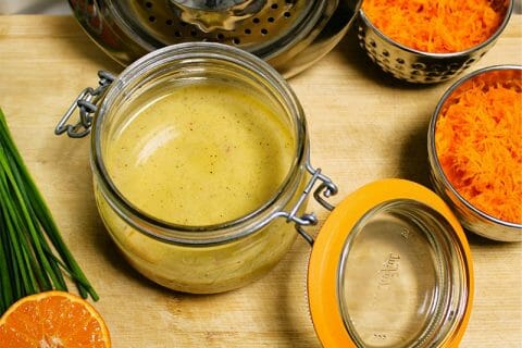 Vinaigrette vitaminée clémentine miel