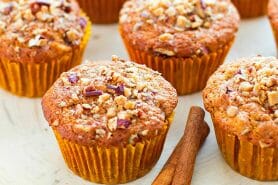 Muffins aux pommes et aux noix de pécan au Thermomix