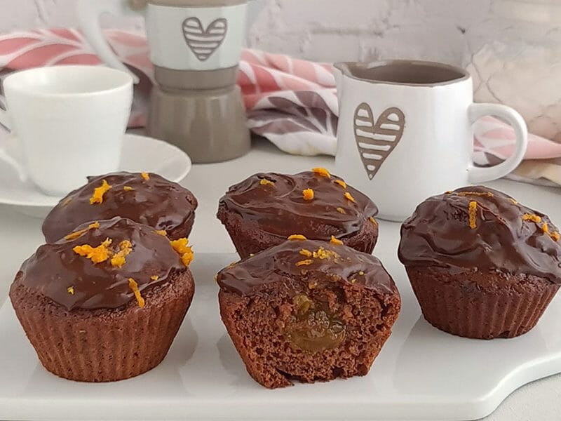 Muffins façon Sacher au Thermomix