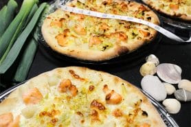 Pizza terre et mer au Thermomix