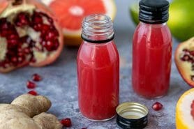 Shot gingembre grenade au Thermomix