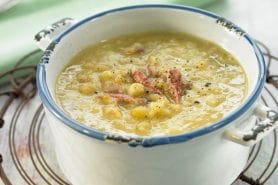 Soupe à l’orge et aux haricots blancs au Thermomix