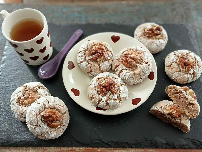 Ghribas aux noix et amandes au Thermomix