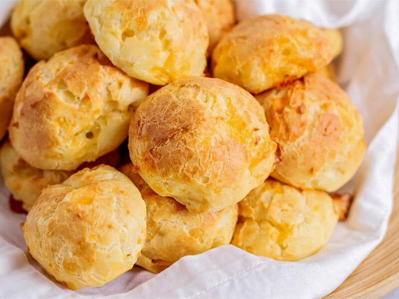 Gougères au curry au Thermomix