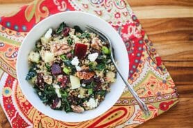 Salade de quinoa, betterave et feta au Thermomix